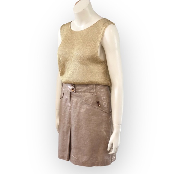 Mattajeans Metallic Skirt - Picture 16 of 16